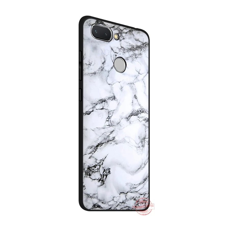 WEBBEDEPP Granite Scrub Marble Stone Soft Phone Case for Redmi Note 8 7 6 5 Pro 4A 5A 6A 4X Plus S2 Go Cases | Мобильные телефоны и