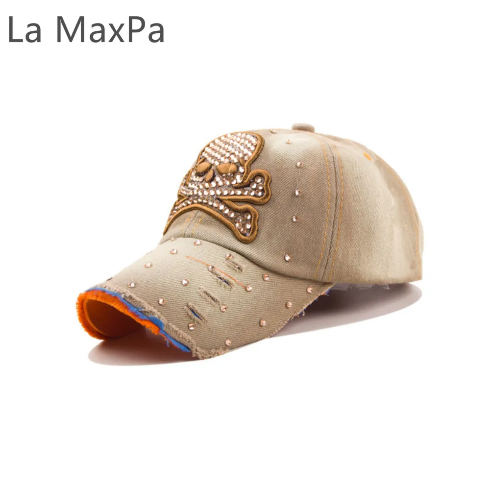 Череп Логотип Женщина Плоская Верхняя Часть Шляпы Регулируемая Snapback Плоский