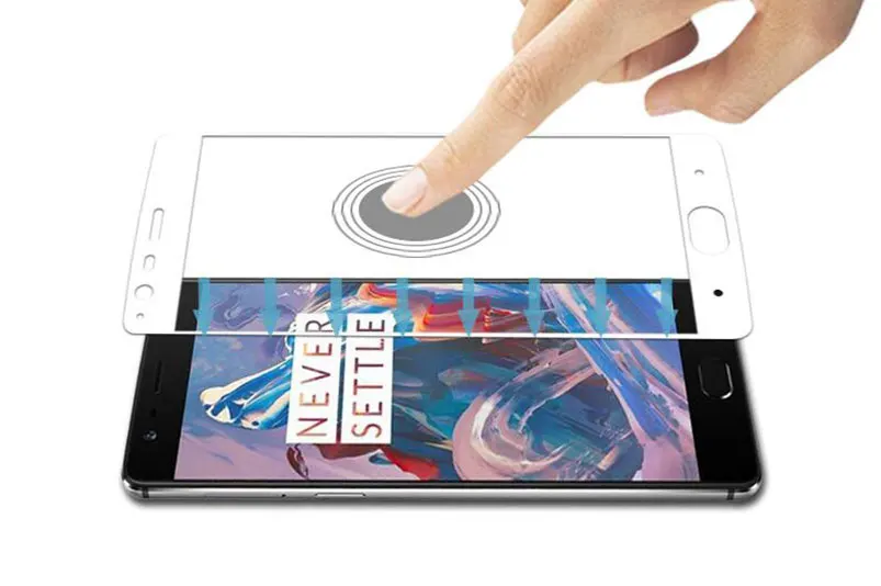 9H полное покрытие закаленное стекло для Oneplus 6T 6 One Plus 5 5T 3 3T 1 + чехол с защитной