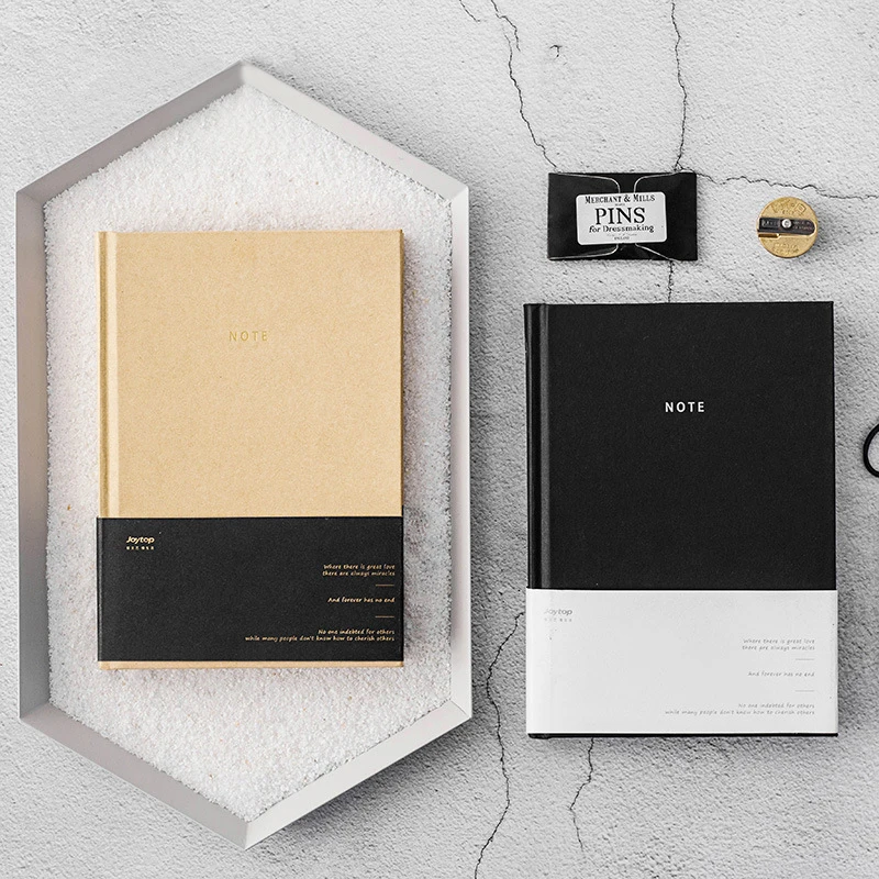 Классический блокнот А5 черный крафт-бумажный записная книжка Дневник для
