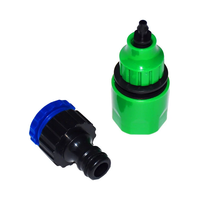 10 шт. садовый шланг с резьбой 3/4 дюйма до 1/4 дюйма|garden hose quick connector|hose connectorgarden connector |