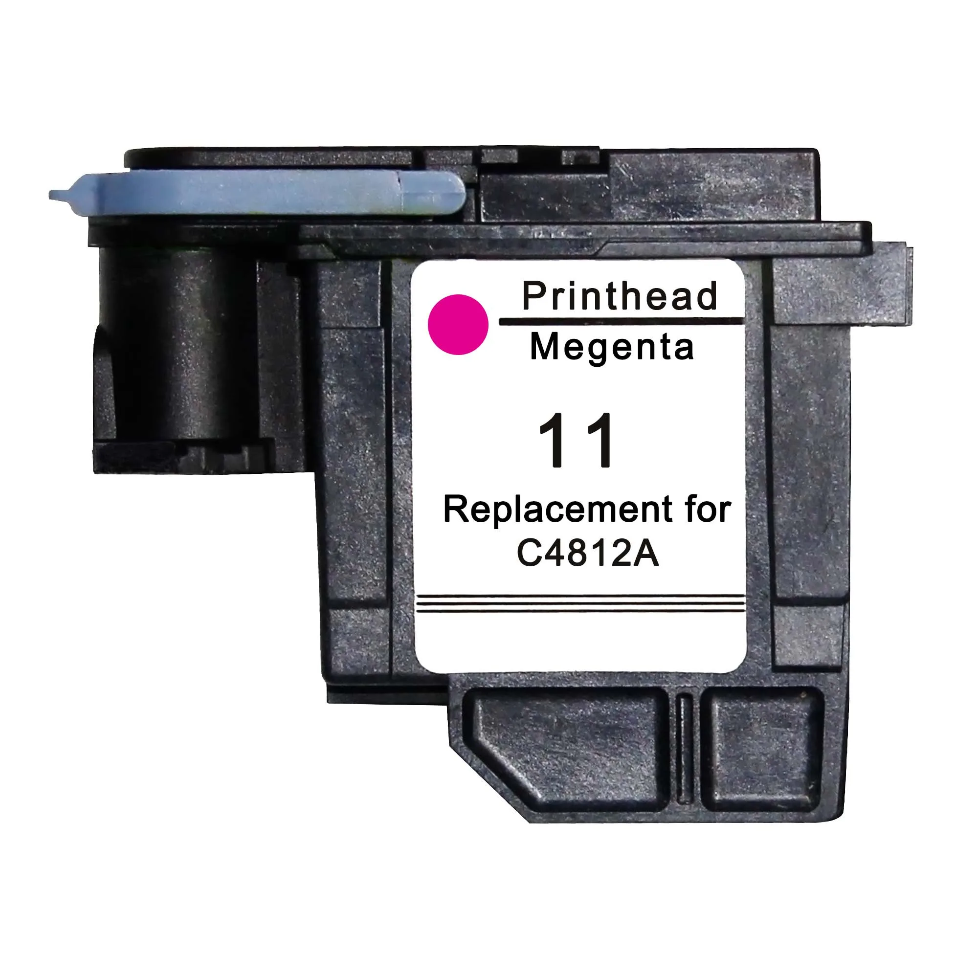Magenta Ветеран C4810A C4811A C4812A C4813A для hp 11 печатающей головки hp 11 для hp Designjet 70 100 110 111 120 500 510 1100 печатающие головки принтера - Цвет: Magenta