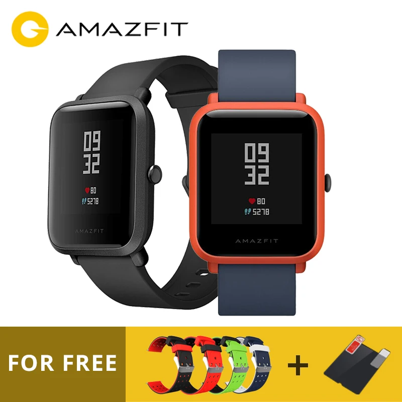 Английская версия Huami Amazfit Pace Lite Смарт часы Bluetooth 4 0 WiFi двухъядерный gps монитор