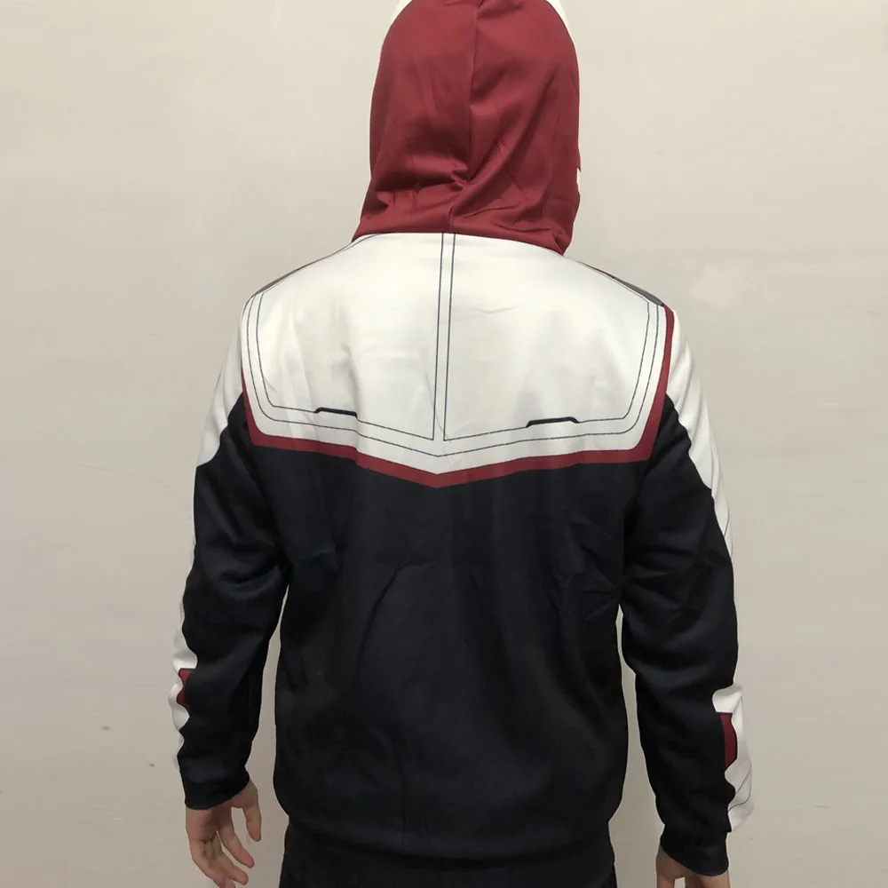 Endgame Hoodie Cosplay Jacket Sweatshirt Costumes Quantum Realm Pants superhero Hoodies Long Pant suit Costume