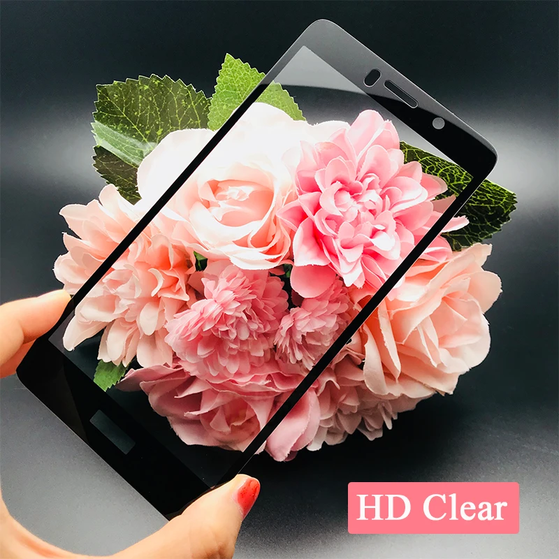 Armored Protective Glass On For Huawei Honor 7X 6X 8x max phone cover ScreenProtector 7 8 6 X X7 X8 X6 honer Bumper Glas Tremp |