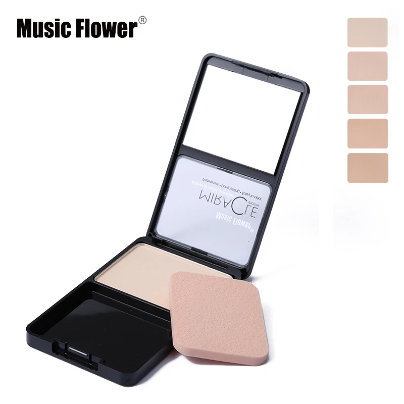 Музыкальный цветок матовое мерцание отжимаемая пудра палитра основа для макияжа