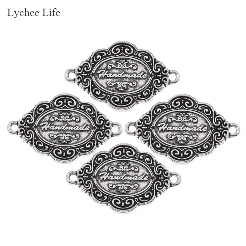 Lychee Life персональные металлические этикетки для одежды ручной работы 50 шт. | Этикетки для одежды -33022760250