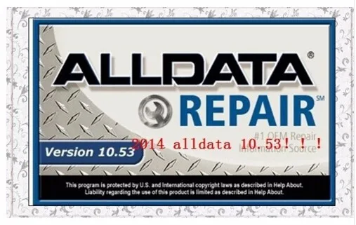 Программное обеспечение alldata V10.53 Mitchel по запросу и всех данных для автомобиля с