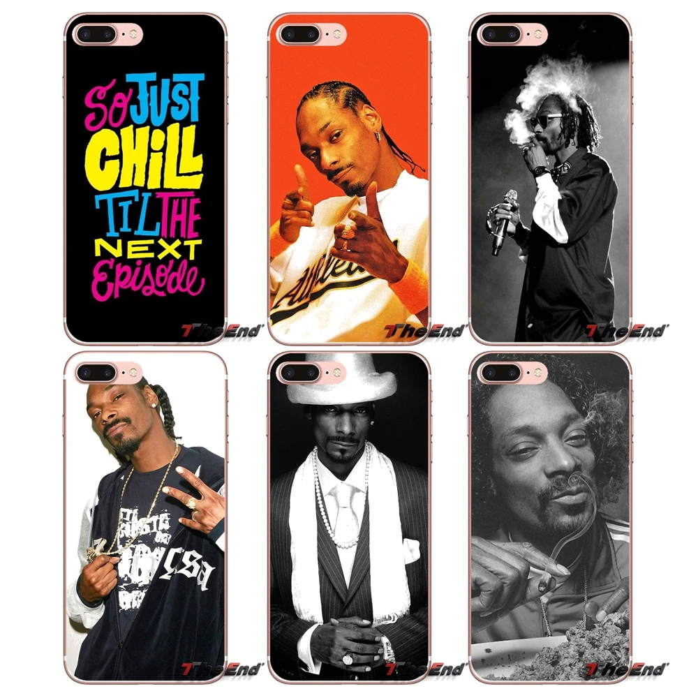 For iPhone X 4 4S 5 5S 5C SE 6 6S 7 8 Plus Samsung Galaxy J1 J3 J5 J7 A3 A5 2016 2017 Snoop Dogg Wiz Khalifa Clear TPU Case Capa | Мобильные