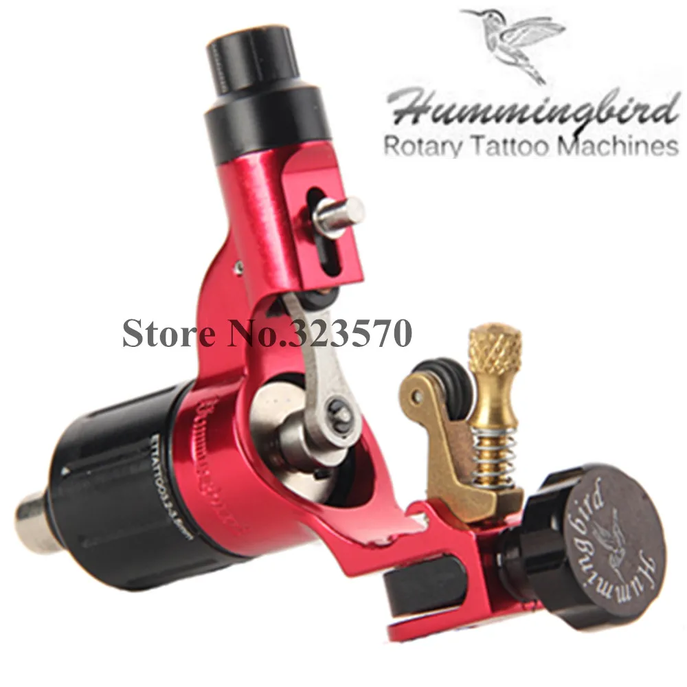 

Оригинальный Hummingbird Red Gen 2 роторная тату машина швейцарский мотор бесплатно RCA ШНУР