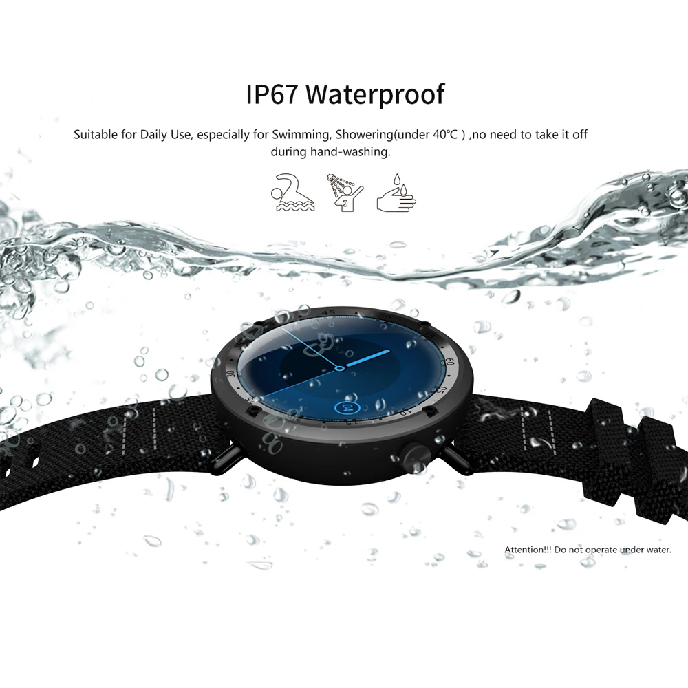 Uhoofit L19 Смарт часы MTK2503 Водонепроницаемый gps крови Давление монитор сердечного