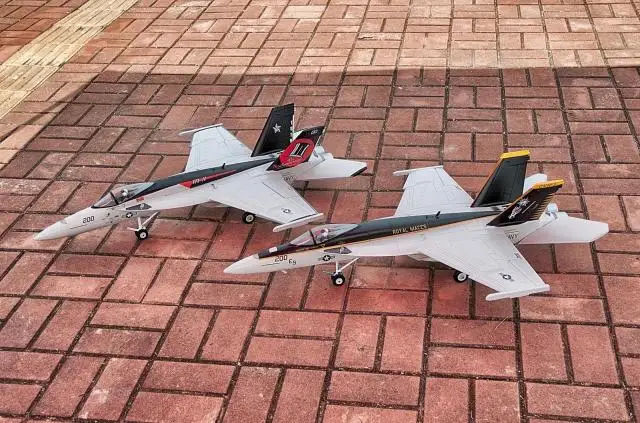 Окончательного Би 64 EDF JET F18 f 18 плоскости супер Hornet самолета приводимого в