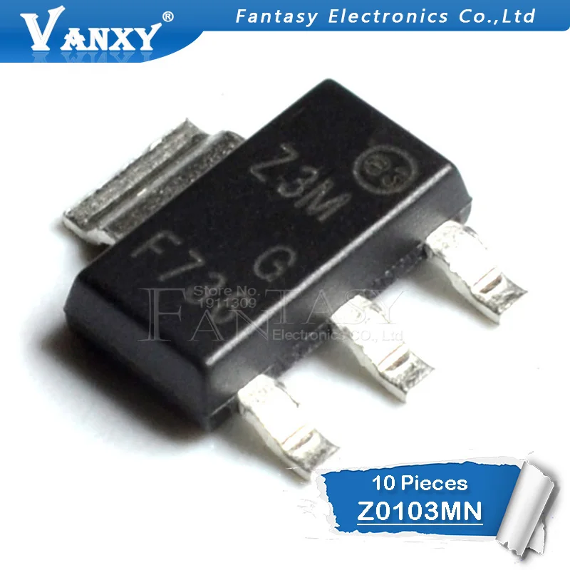 10 шт. Z0107MN Z0103MN Z0109MN 07 м 03 09М слот для Z7M Z3M Z9M СОТ 223 Triac тиристорных новый