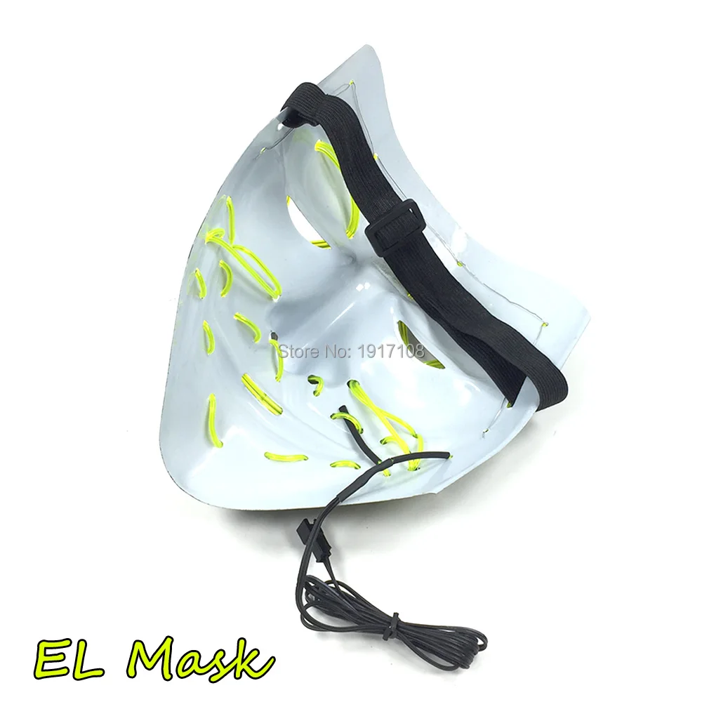 Устойчивый на светящиеся вечерние маска светильник шнуровке модные Клоун Маска