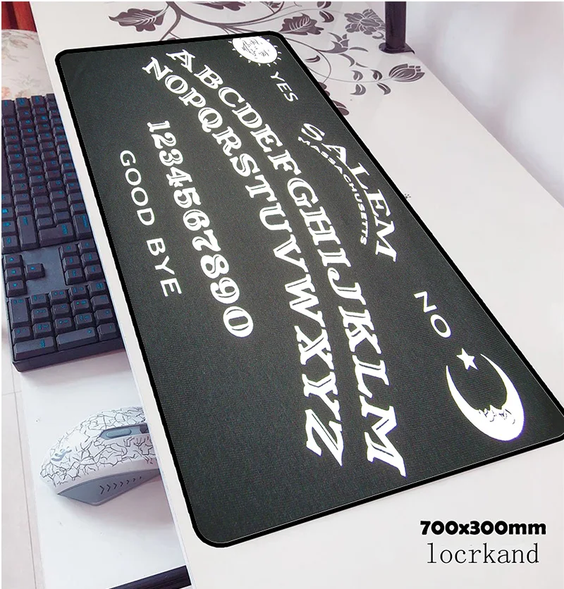 Коврик для мыши ouija 70x30 см игровой коврик Новое поступление офисный блокнот