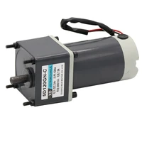 12v24v permanent magnet dc gear motor 120w high power micro slow speed motor speed control small motor