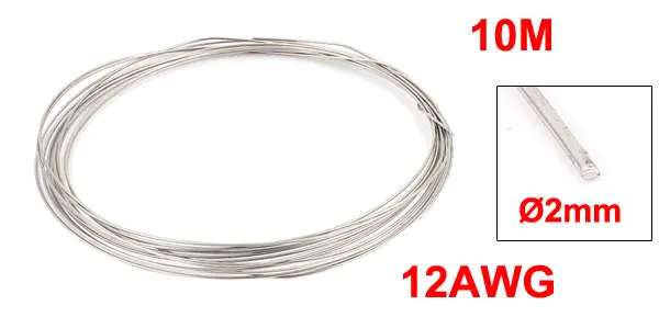 Uxcell Новый горячий 1 шт 10 м 32 8 фута длина 2 мм электрические провода 12AWG