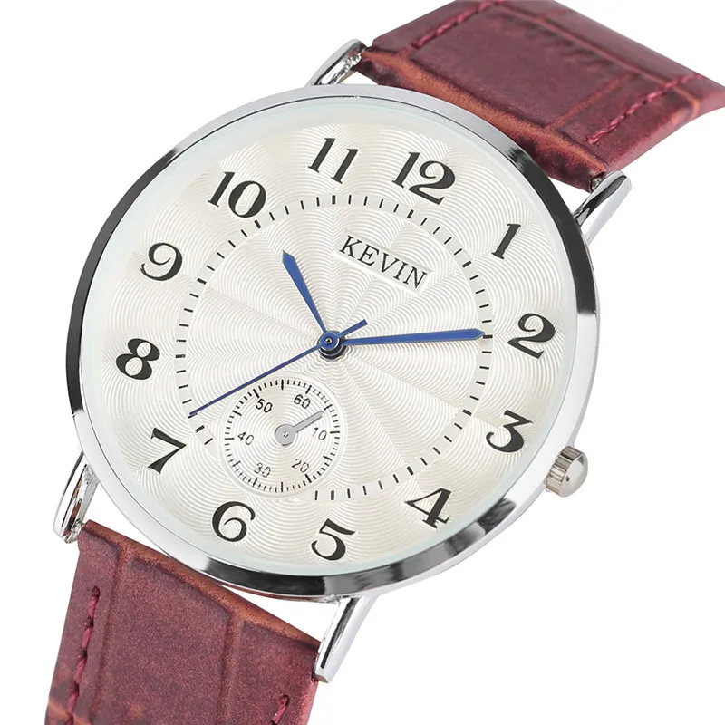KEVIN Men Cool Modern Simple Fashion Quartz Wrist Watch Trendy Women Sport Casual New arrival Ladies | Наручные часы