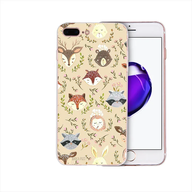 Мягкий силиконовый прозрачный чехол для iPhone 7 8 6s 6plus 6 7plus 8plus 5 цветов|Бамперы| |