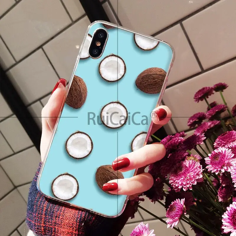 Мягкий силиконовый чехол Ruicaica для Apple iPhone 8 7 6 6S Plus X XS MAX 5 5S SE XR|Чехлы-накладки| |