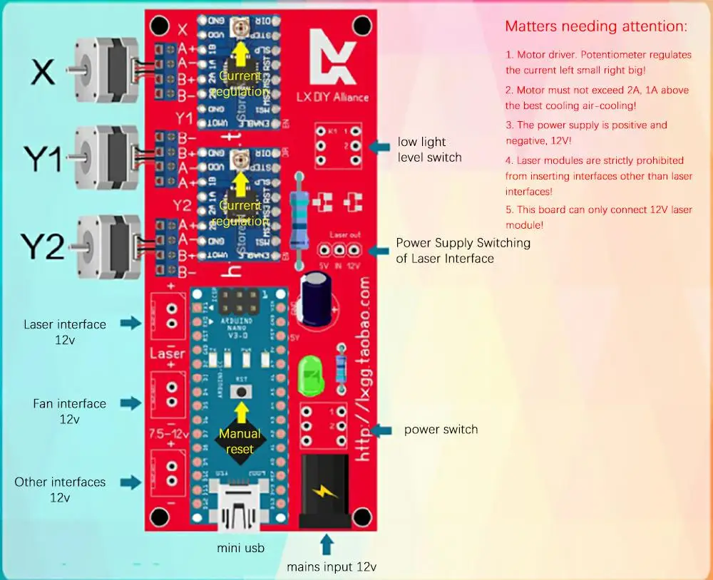 20X17 см лазерная гравировка машина DIY Kit резьба инструмент гравер Настольный деревянный маршрутизатор/резак/принтер