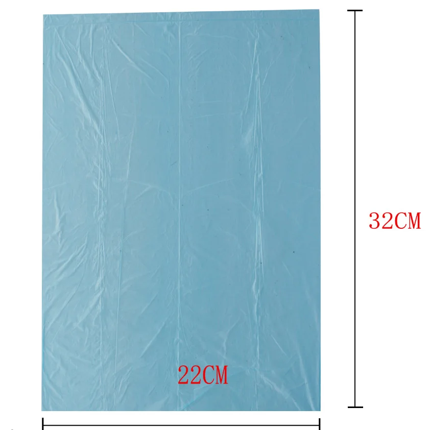 5 рулонов/партия биоразлагаемые пластиковые мешки для уборки собак и кошек | Дом