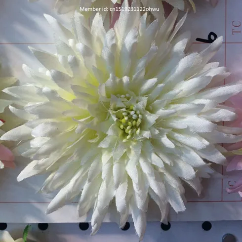 

Artificial Hydrangea Silk Flower White Decorative Flower DIY Wedding Party Birthday Decoration Table Accessories