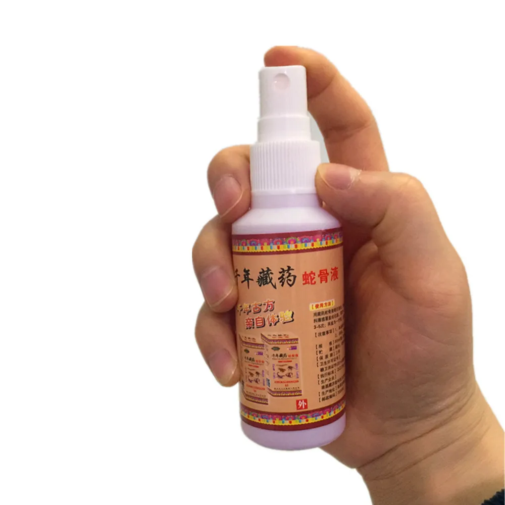 

Yak Bone Essential Oil Stop Pain Cool Feeling 80ml/bottle Neck Pain Knee Legs Ached Acupuncture Musk Spray Best Effect