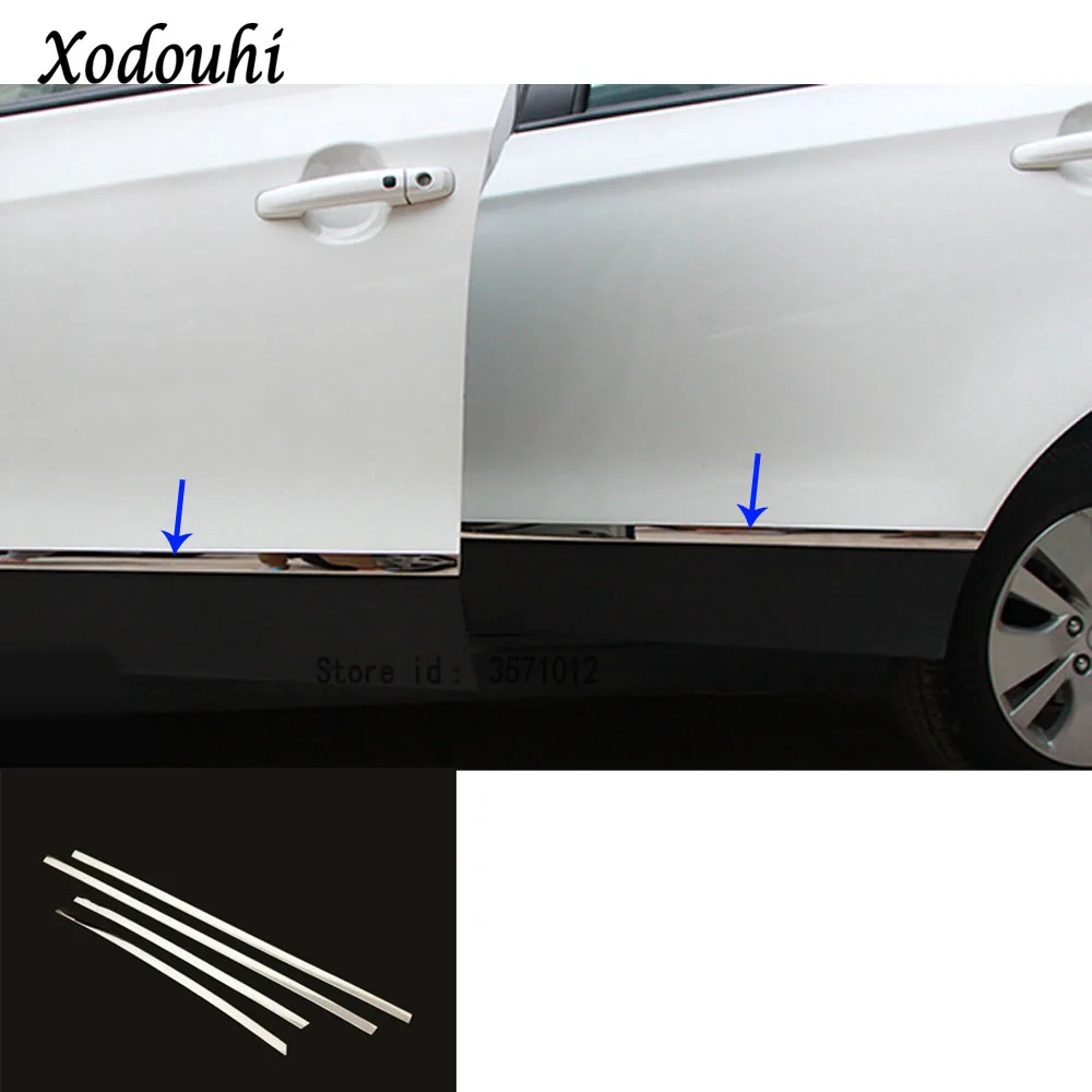 Для Suzuki S-cross scross SX4 2014 2015 2016 2017 автомобильный бампер отделка кузова из нержавеющей
