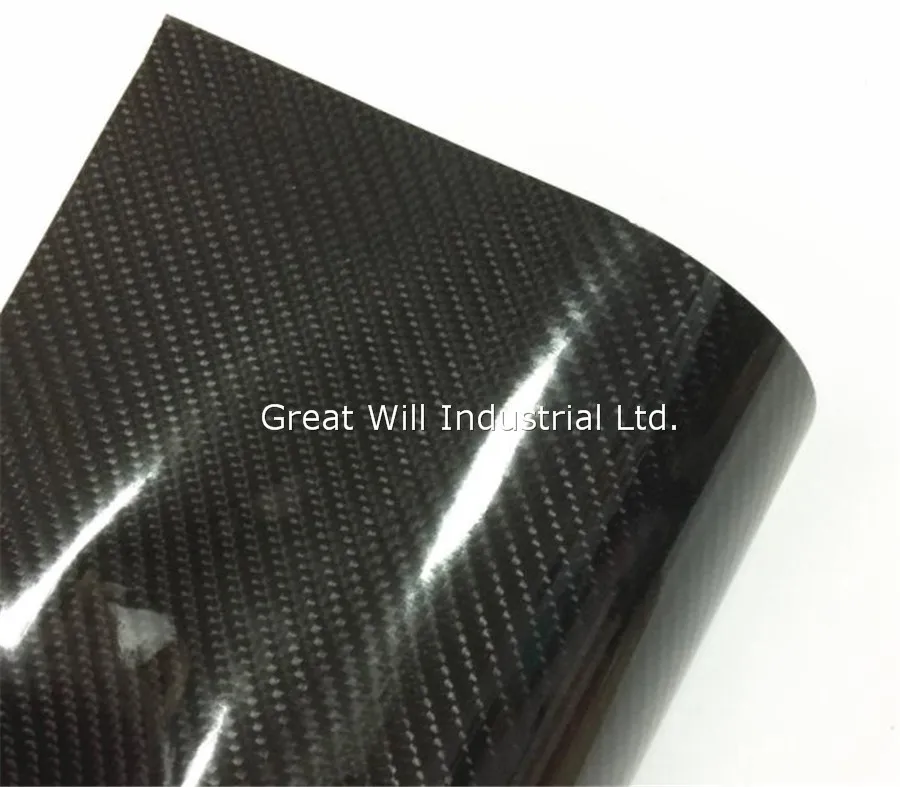 Глянцевая 5D виниловая пленка из углеродного волокна с воздушным выпуском
