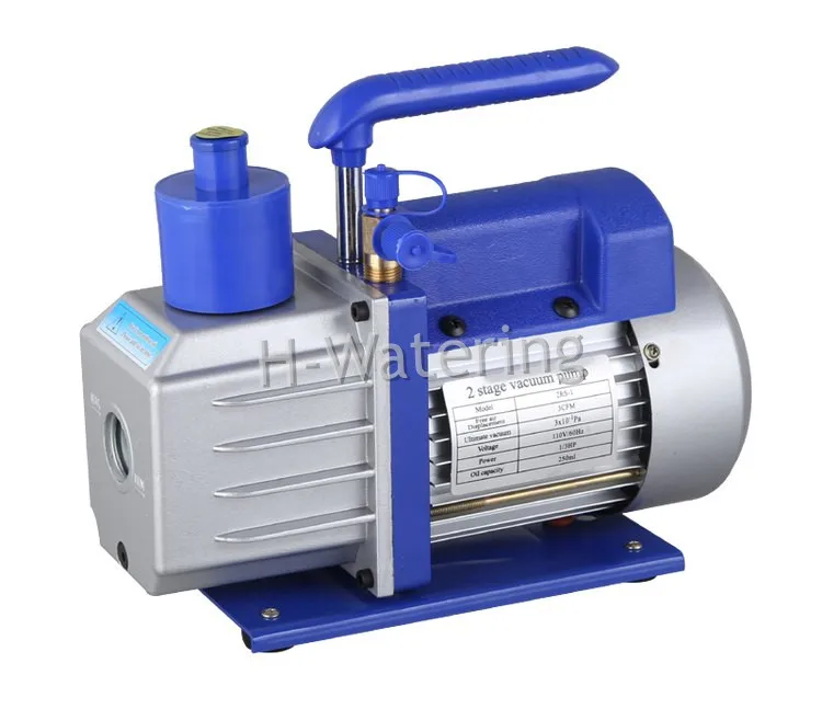 2-х стадийной 1.5CFM пластинчато-роторный воздушный вакуумный насос 220V/110V 0 3 pa +