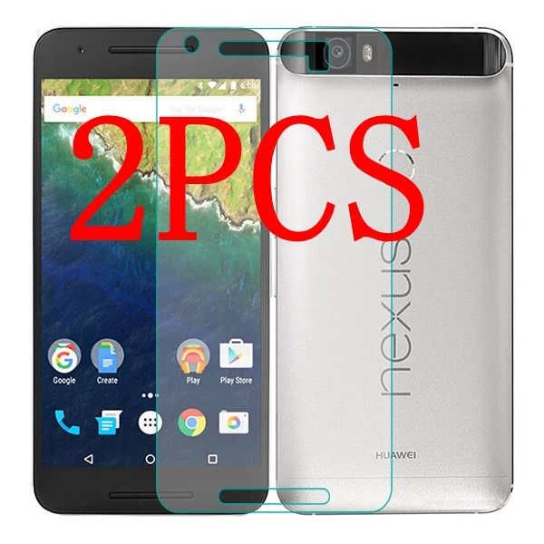 2 шт. Оригинальное закаленное стекло для Huawei Google Nexus 6P Защита экрана Thoughed Защитная