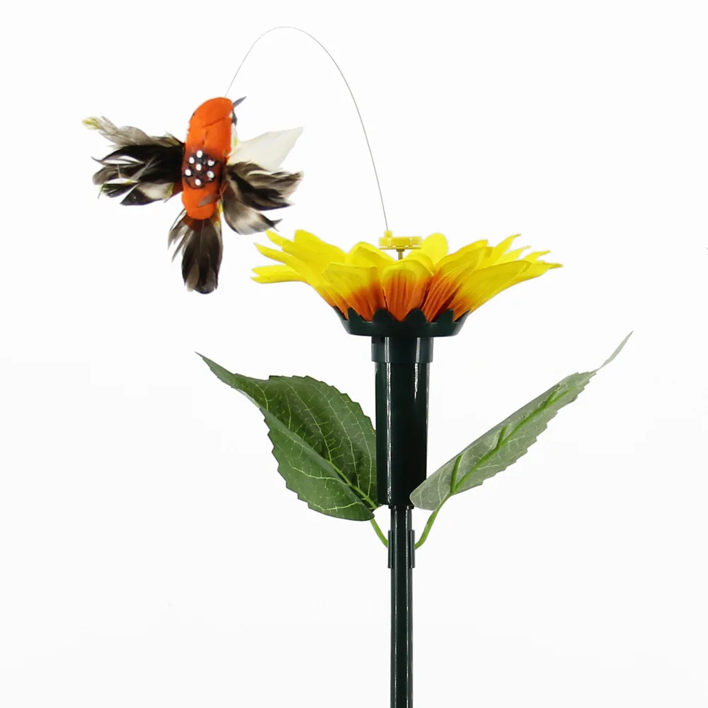 

Солнечная бабочка украшение сада Украшение сада будет moveSimulation бабочка пластик