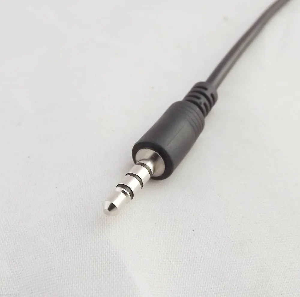 1 шт. 3 5 мм штекер AUX аудио разъем к USB 2 0 гнездовой конвертер кабель Шнур