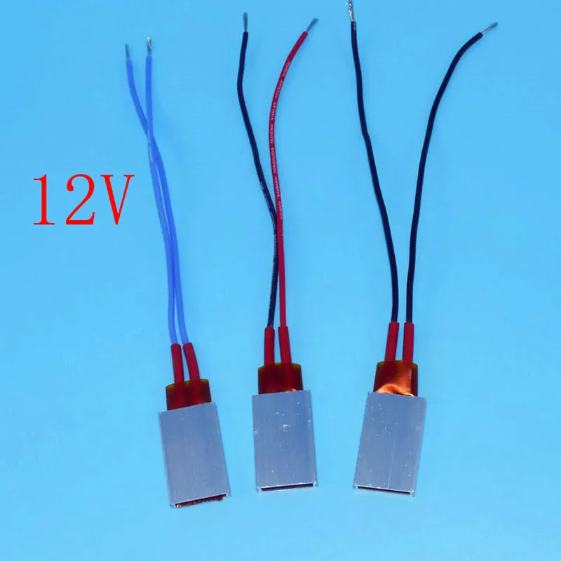 2 шт. 12В Ptc обогреватели нагревательный элемент для фена для волос, аксессуары для завивки волос, обогреватель 80/120/220 градусов Цельсия, воздух включен.