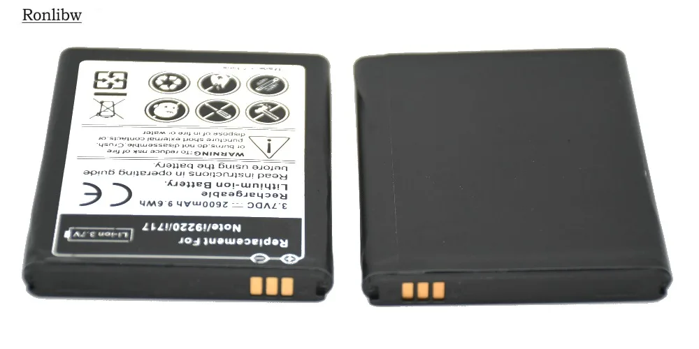 Запасная батарея Ronlibw EB615268VU + зарядное устройство для Samsung Galaxy Note1 Note 1 i9220 N7000 E160K E160S