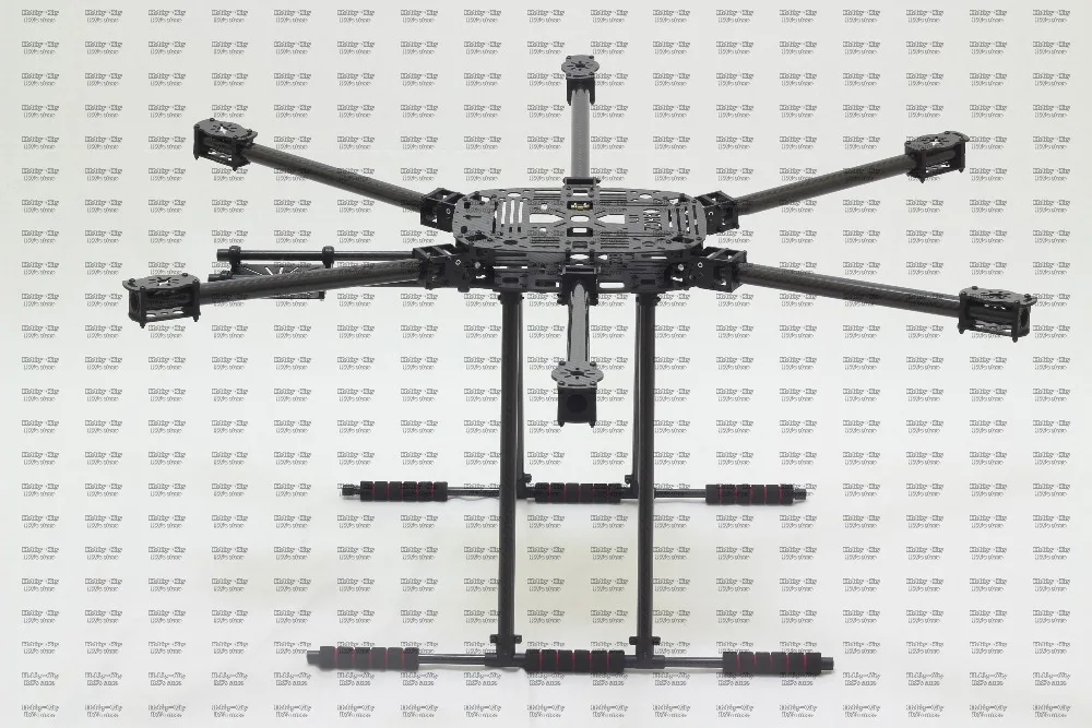 ZD850 полный углеродное волокно ZD 850 Hexa-Rotor Frame складной кронштейн комплект рамы для