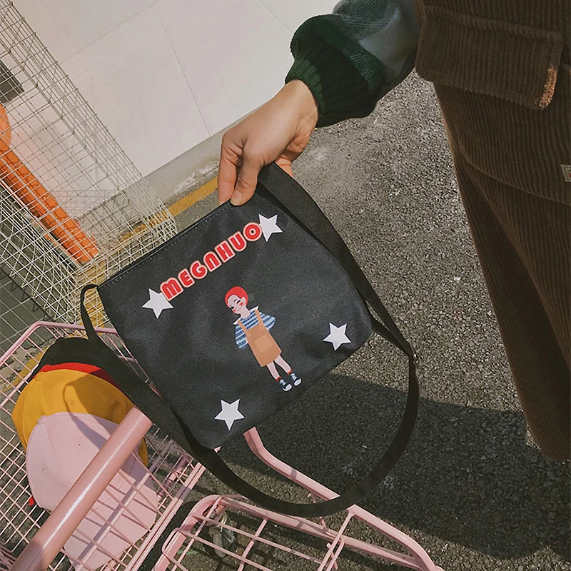Youda японский Harajuku стиль Оксфорд ткань через плечо милая девушка красочные модные