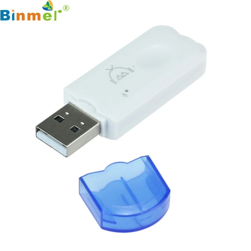 Синий беспроводной USB Bluetooth музыкальный ресивер Binmer для iPhone 4/5 60315|wireless usb bluetooth|usb
