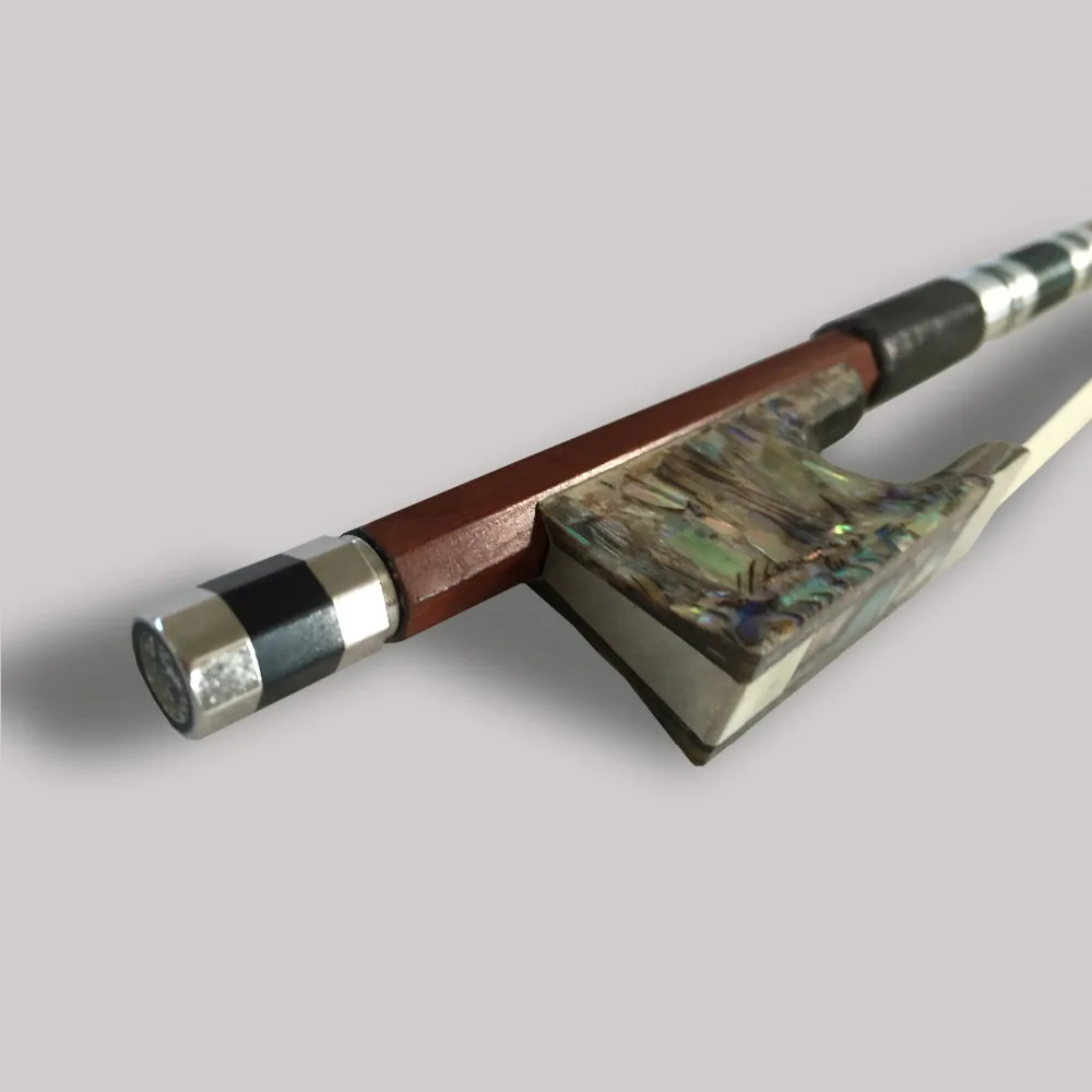 Высококачественный скрипки Лук Скрипка Abalone ракушка из бразильского дерева