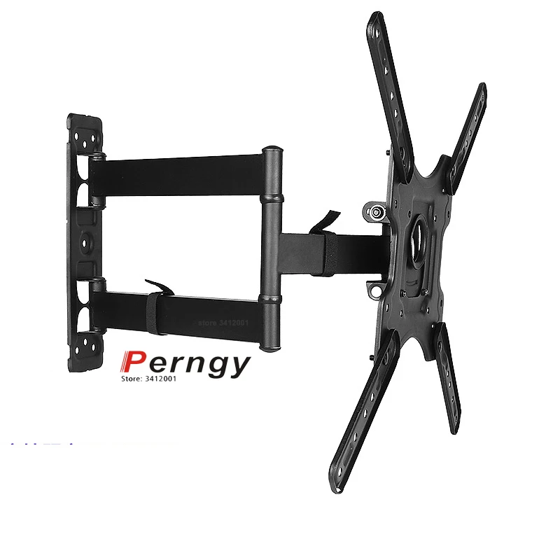 DL-DP4 35 кг 23-55 дюймов 3 руки выдвижной полная motiontv поворотный кронштейн для телевизора настенного крепления led-телевизор раскрывающегося списка телевизора лифт