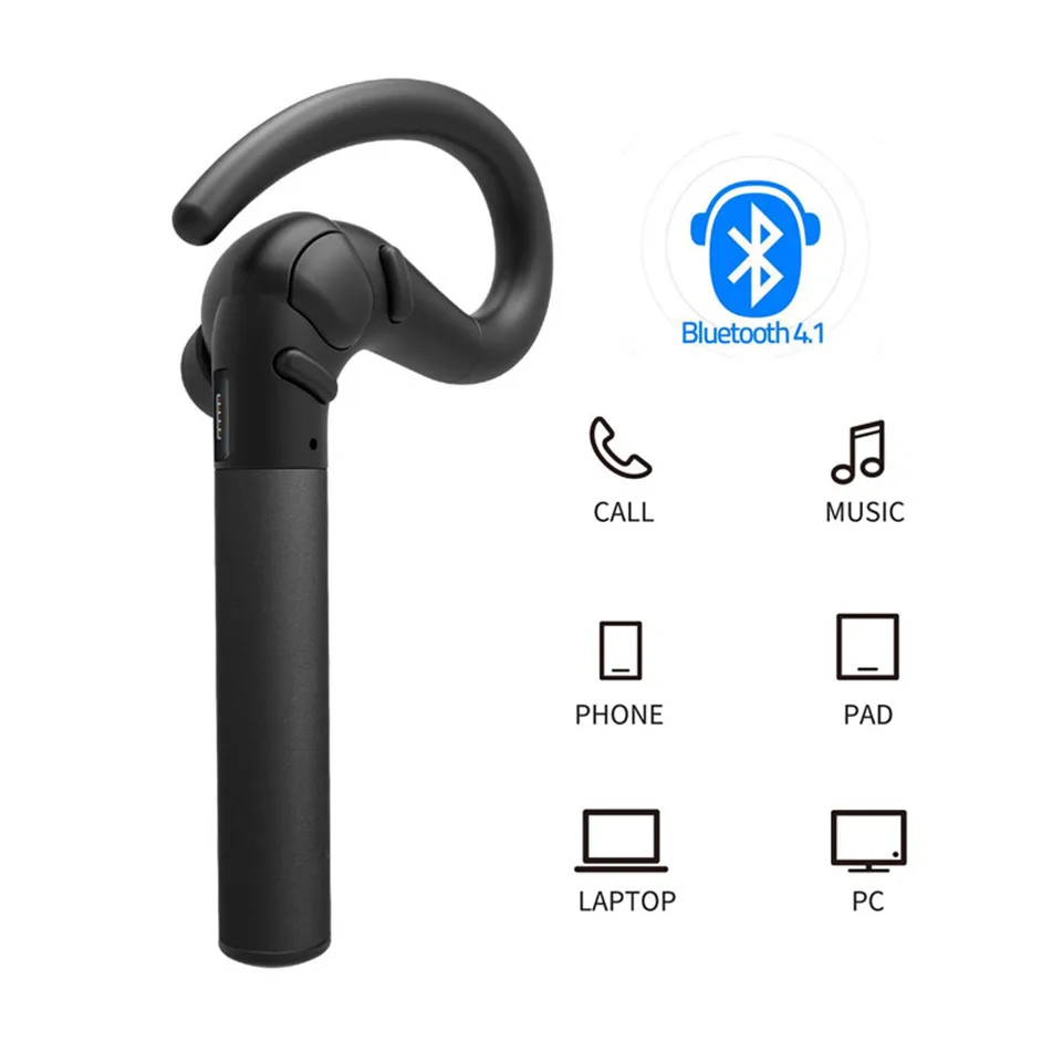 YKSO bluetooth earphone Noise Canceling stereo earbud S580 Portable audio and video wireless sport with mic | Электроника