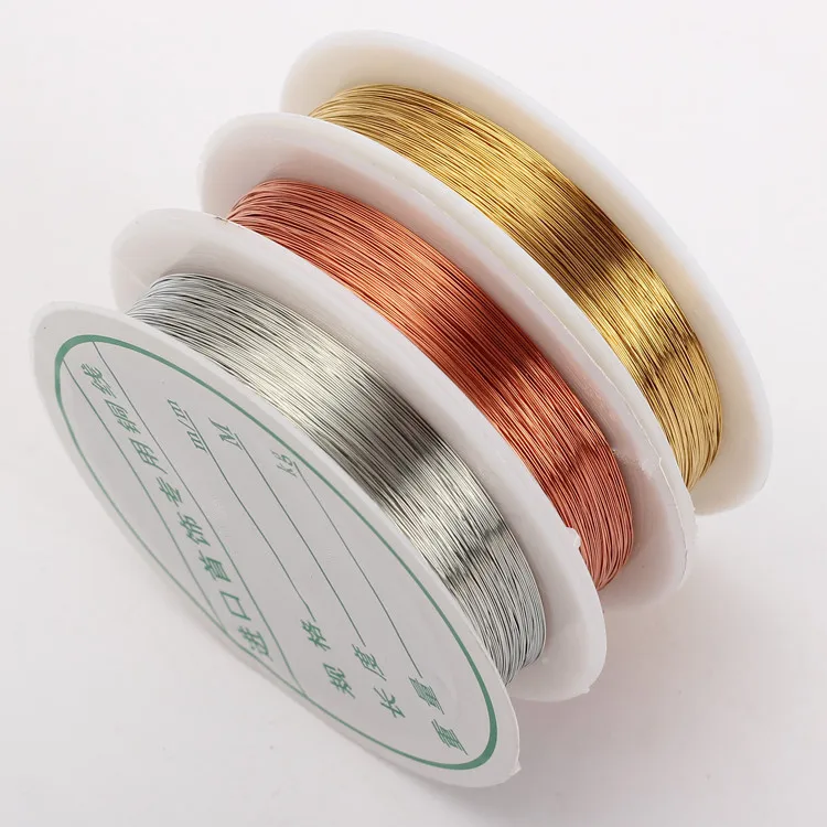 1 шт. медная проволока для бусин 0 2 5 мм|beading wire|jewelry findingscopper wire |