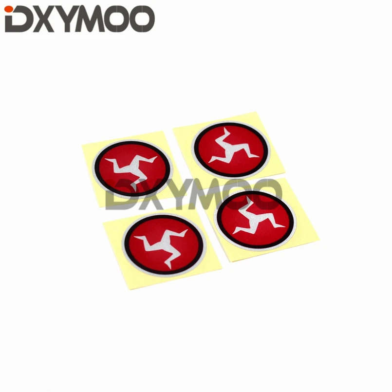 

4 шт., светоотражающие наклейки на Гоночный трек MOTO GP, 5 х5 см
