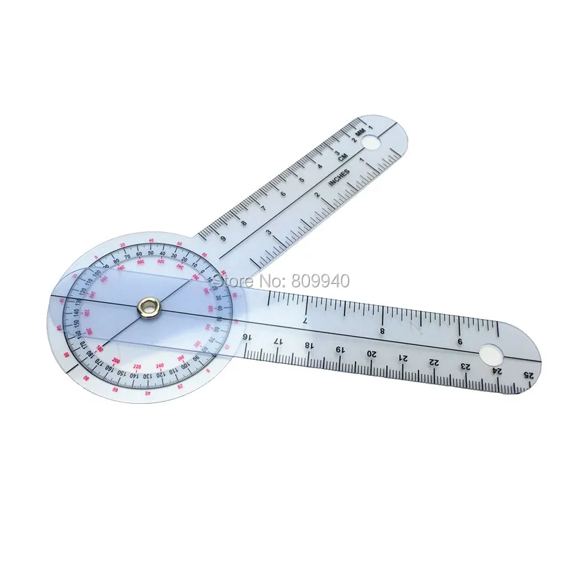 Транспортир медицинский 6 дюймов 150 мм 30 шт./лот|plastic pvc|pvc windowplastic wrap pvc |