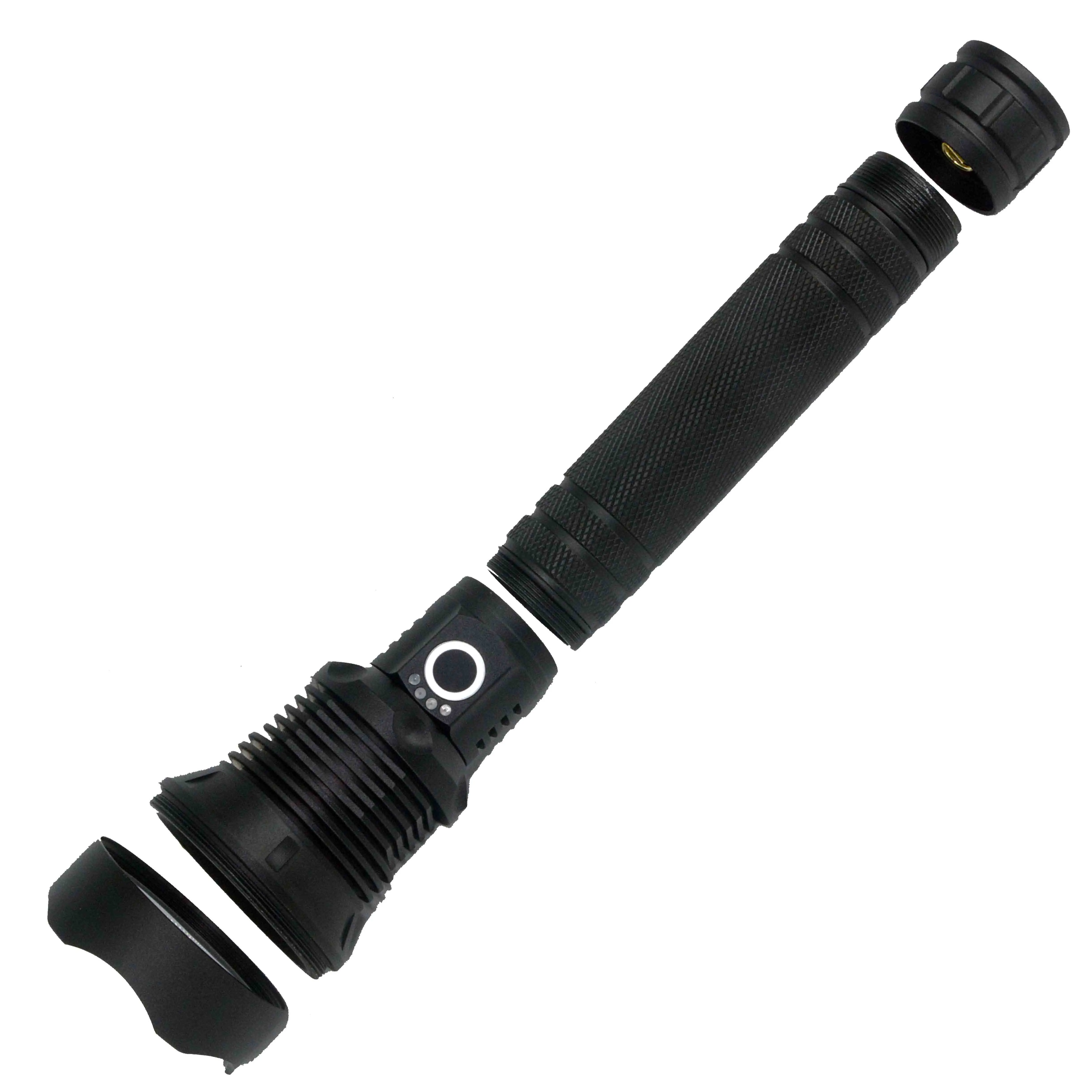 Xhp70.2 самый мощный флэш-светильник usb Zoom led факелы xhp70 18650 или 26650 батарея лучший кемпинг открытый светильник