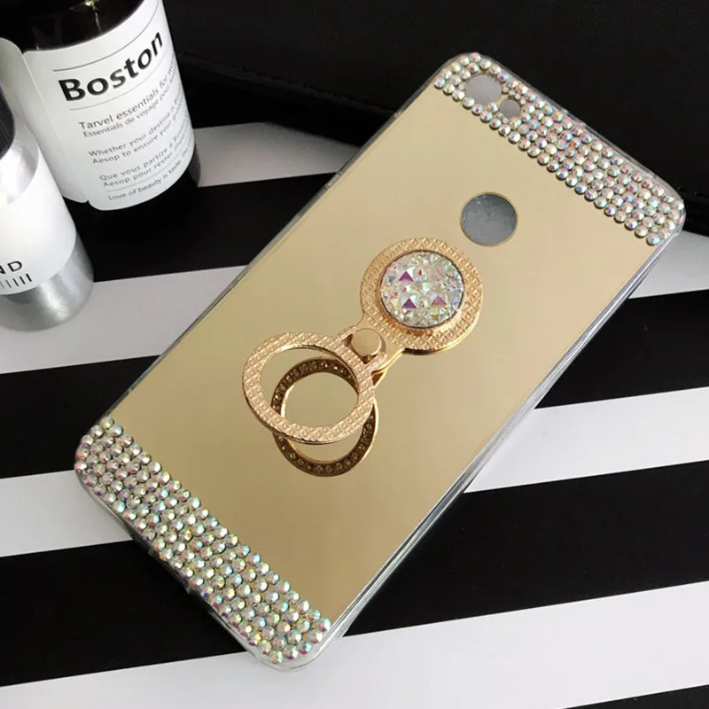 Зеркальный чехол с кольцом для Xiaomi Redmi Note 5A Prime 7 6 5 Pro Pocophone F1 6a S2 Plus MI 9 8 SE A1| |