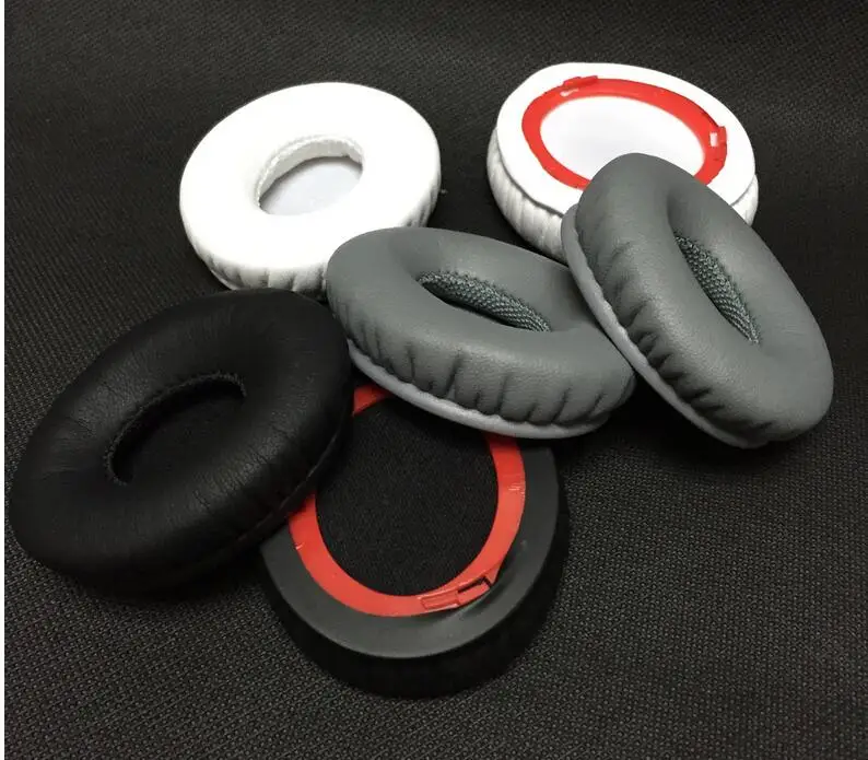 2 pcs/pairs кожа наушники пены для Monster Beats SOLO 1 0 гарнитура амбушюры бутоны подушка из с