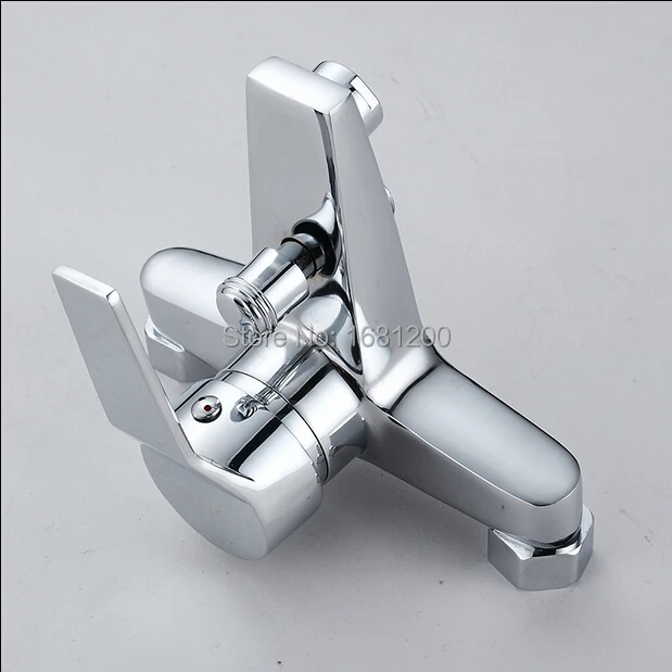 Ванная комната ванна смеситель для душа 2 функциональный душевой клапан твердая