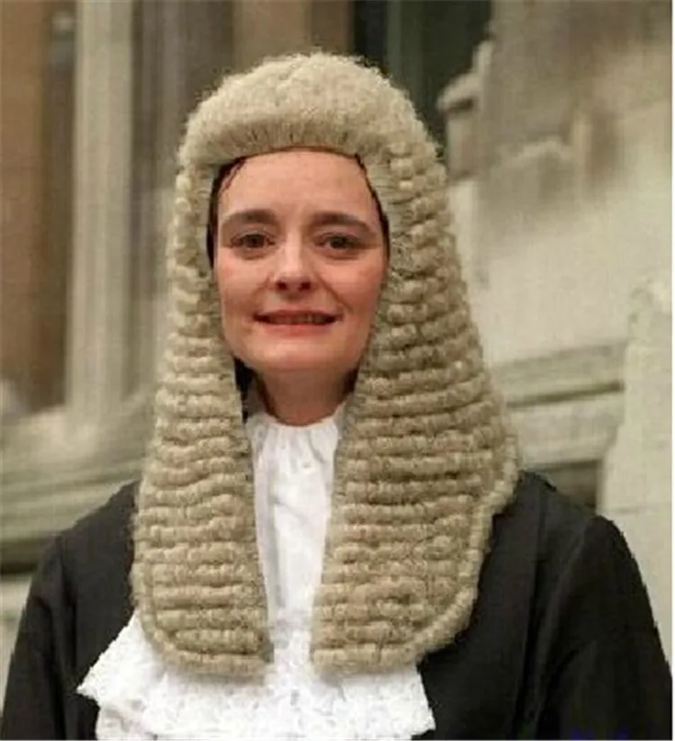 Серые волнистые парики английский колониальный парт 1870 Enigma парик для костюма